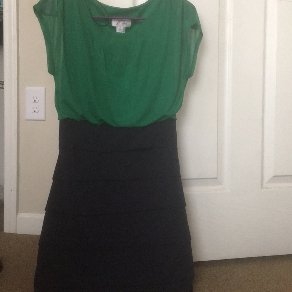 Two tone dress